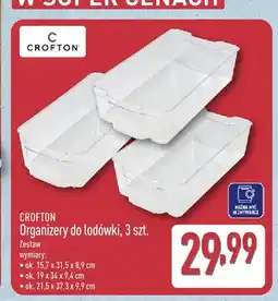ALDI Organizery do lodówki Crofton 3-pak oferta