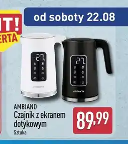 ALDI Czajnik z ekranem dotykowym Ambiano oferta