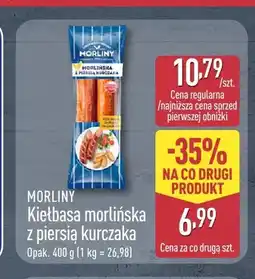 ALDI Kiełbasa morlińska z piersią kurczaka Morliny oferta