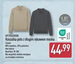 ALDI Koszulka polo z długim rękawem męska UP2FASHION oferta
