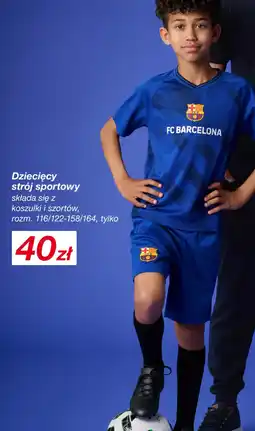 KiK Dziecięcy strój sportowy FC Barcelona oferta