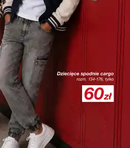KiK Dziecięce spodnie cargo oferta