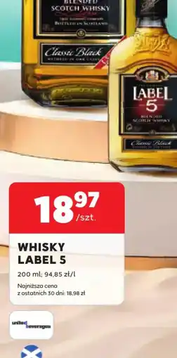 Stokrotka Whisky Label 5 oferta