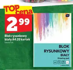 Topaz Blok rysunkowy biały A4 Interdruk oferta