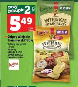 Topaz Chipsy Wiejskie Ziemniaczaki Dziki Chrzan oferta