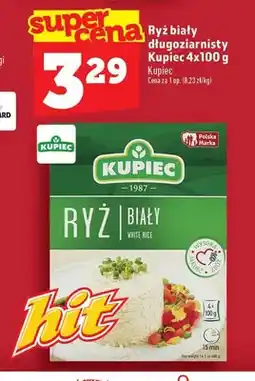 Topaz Ryż biały długoziarnisty Kupiec 4-pak oferta