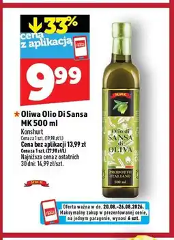 Topaz Oliwa Olio Di Sansa MK oferta