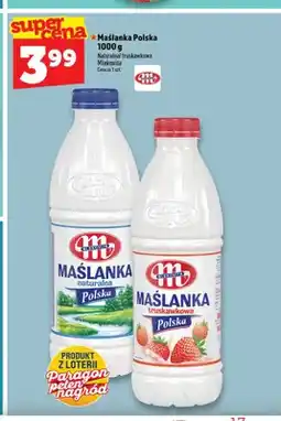 Topaz Maślanka naturalna Polska Mlekovita oferta