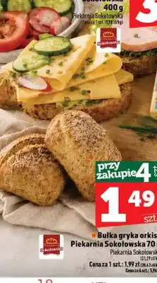 Topaz Bułka gryka orkisz Piekarnia Sokołowska oferta