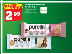 Topaz Baton Protein Crunchy Purella Truskawkowa Beza oferta