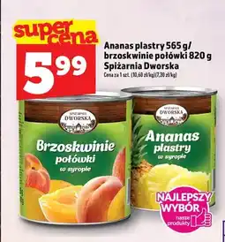 Topaz Ananas w puszce plastry Spiżarnia Dworska oferta