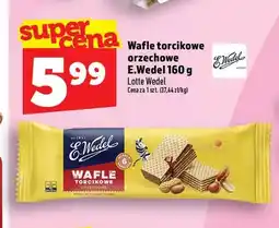 Topaz Wafle torcikowe orzechowe E.Wedel oferta
