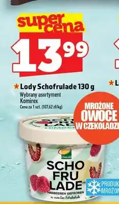 Topaz Lody Schofrulade malinowe w białej czekoladzie oferta