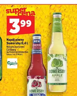 Topaz Napój piwny Somersby Apple oferta