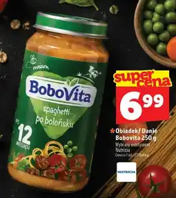 Topaz Obiadek BoboVita spaghetti po bolońsku oferta