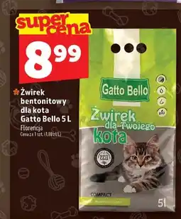 Topaz Żwirek bentonitowy dla kota Gatto Bello oferta