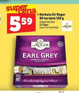 Topaz Herbata czarna Sir Roger Earl Grey oferta