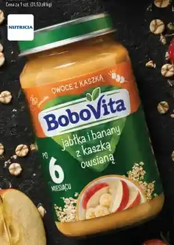 Topaz Deser BoboVita jabłka i banany z kaszką owsianą oferta