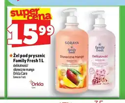 Topaz Żel pod prysznic Family Fresh Słoneczne Mango oferta