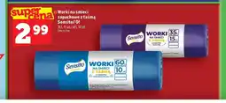 Topaz Worki na śmieci zapachowe z taśmą Sensito lawenda oferta