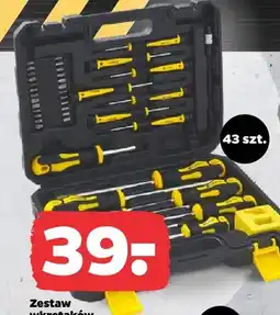 Netto Zestaw wkrętaków i bitów Techliner oferta