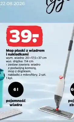 Netto Mop płaski z wiadrem i nakładkami oferta