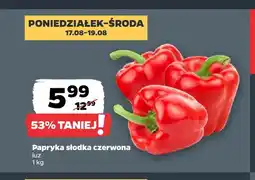 Netto Papryka słodka czerwona luz oferta
