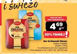 Netto Ser Królewski Sierpc plastry oferta