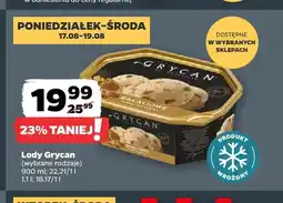 Netto Lody bakaliowe Grycan oferta