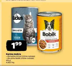 Netto Karma mokra dla kotów Kiciuś z łososiem oferta