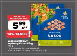 Netto Łosoś sałatkowy wędzony Fisher King oferta