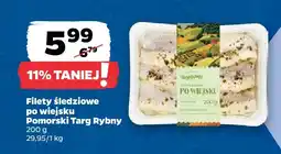 Netto Filety śledziowe po wiejsku Pomorski Targ Rybny oferta