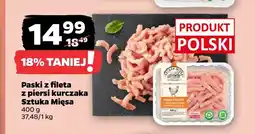 Netto Paski z fileta z piersi kurczaka Sztuka Mięsa oferta