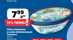 Netto Filety śledziowe w sosie śmietanowym Corsarro oferta