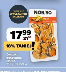 Netto Omułki gotowane Norso oferta