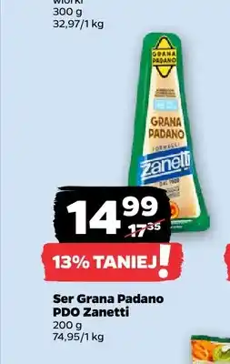 Netto Ser Grana Padano PDO Zanetti oferta