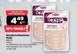 Netto Szynka królewiecka Duda plastry oferta