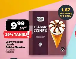 Netto Lody w rożku Classic Gelato Classico oferta