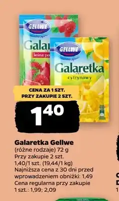 Netto Galaretka cytrynowa Gellwe oferta