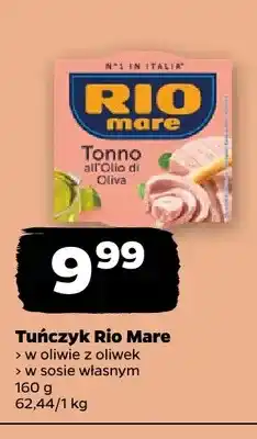 Netto Tuńczyk w oliwie z oliwek Rio Mare oferta