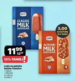 Netto Lody na patyku Classic Gelato Classico oferta