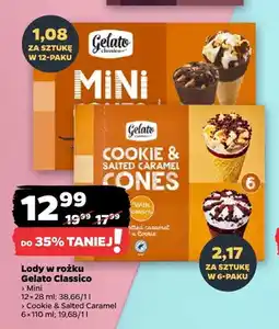 Netto Lody w rożku Mini Gelato Classico oferta