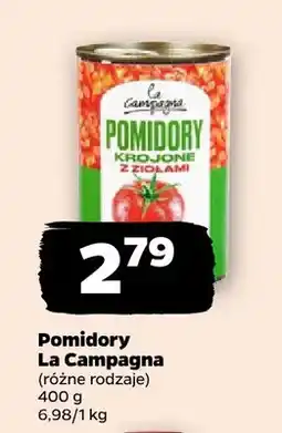 Netto Pomidory krojone z ziołami La Campagna oferta