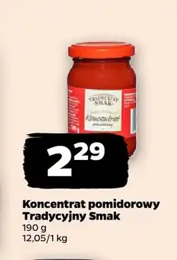 Netto Koncentrat pomidorowy Tradycyjny Smak oferta