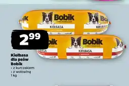 Netto Kiełbasa dla psów Bobik z kurczakiem oferta