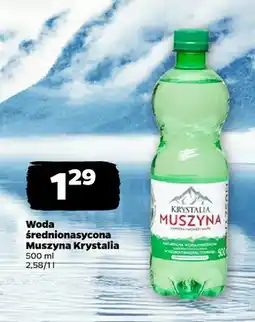 Netto Woda gazowana średnionasycona Muszyna Krystalia oferta