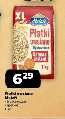 Netto Płatki owsiane błyskawiczne Melvit oferta