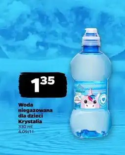 Netto Woda niegazowana dla dzieci Krystalia oferta