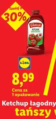 Lidl Ketchup łagodny Pudliszki oferta