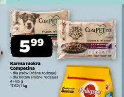 Netto Karma mokra dla psów Competina 4-pak oferta